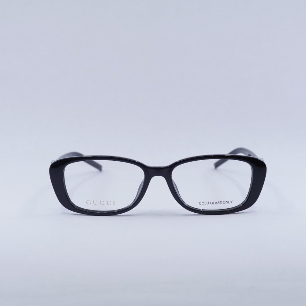 🕶️ New Gucci GG1685OK 001 Eyeglasses - Shiny Black Frame - Picture 2 of 11